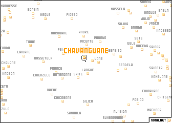 map of Chavanguane