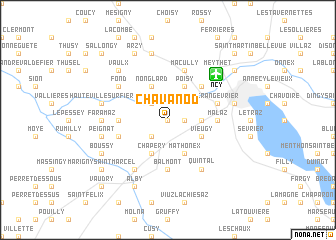 map of Chavanod