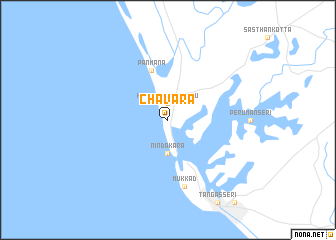 map of Chavara