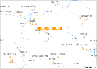 map of Chāvar Chālūn