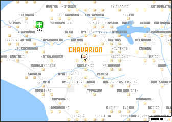 map of Chavárion