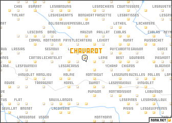 map of Chavarot