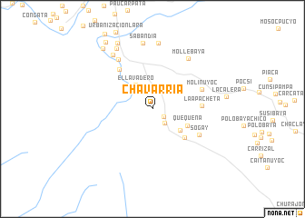 map of Chavarria