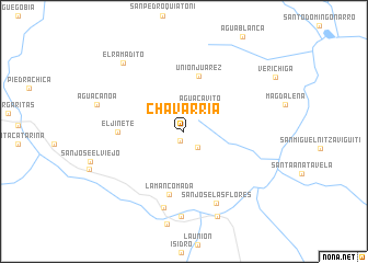 map of Chavarría