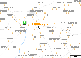 map of Chavarría