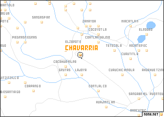 map of Chavarría