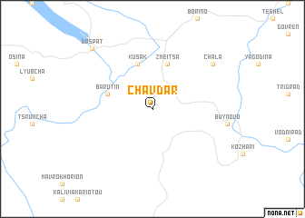 map of Chavdar