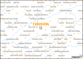 map of Chaveiral