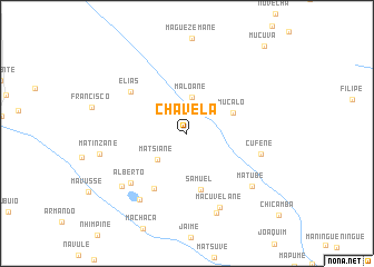 map of Chavela