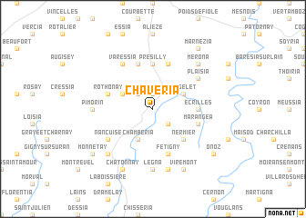 map of Chavéria