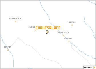 map of Chaves Place