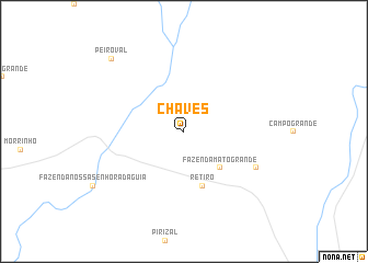 map of Chaves