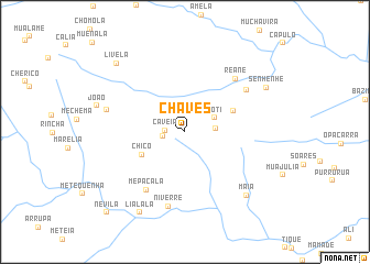 map of Chaves