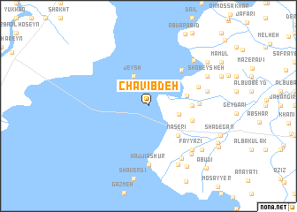 map of Chavīb Deh