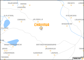 map of Chavinda