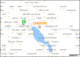 map of Chavoire