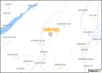 map of Chavrok