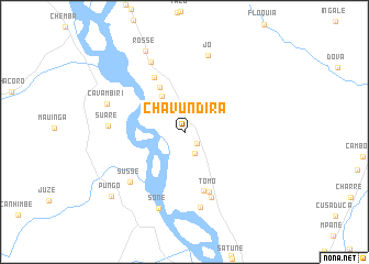 map of Chavundira