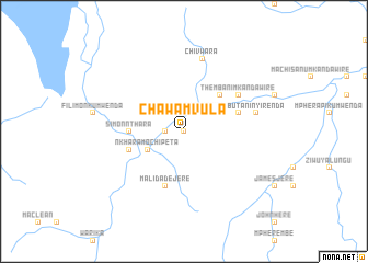 map of Chawa Mvula