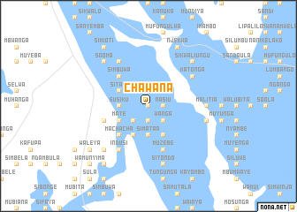 map of Chawana