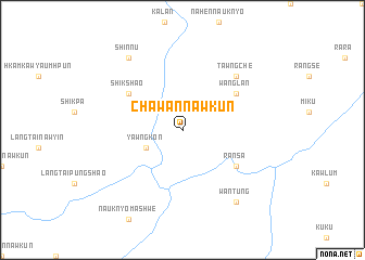 map of Chāwān Nawkun