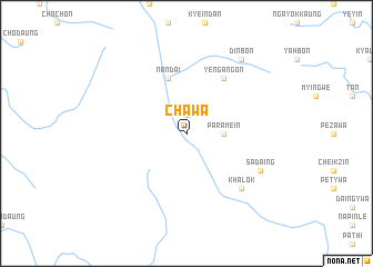 map of Chawa