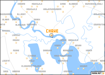 map of Chawé