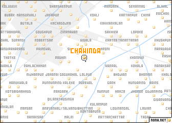 map of Chawinda