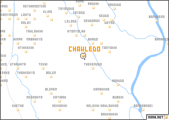 map of Chawledo