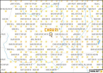 map of Chawri