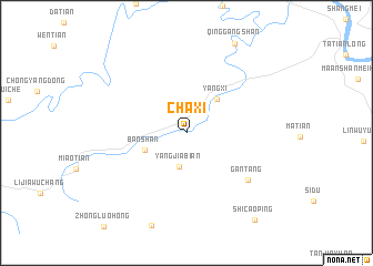map of Chaxi