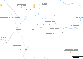 map of Chaxnaljá