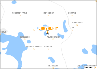 map of Chayachiy