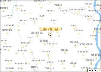 map of Chayang-ni