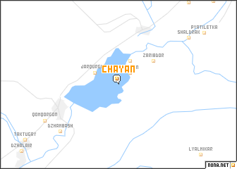 map of Chayan