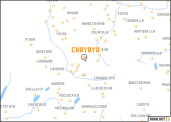 map of Chayaya