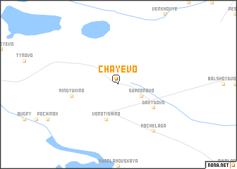 map of Chayevo