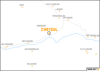 map of Chaygul\