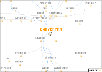 map of Chaykayma