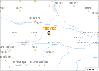 map of Chayka