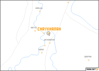 map of Chāy Khānah