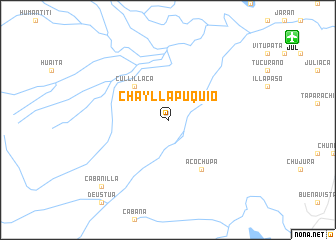 map of Chayllapuquio