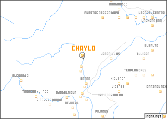 map of Chaylo