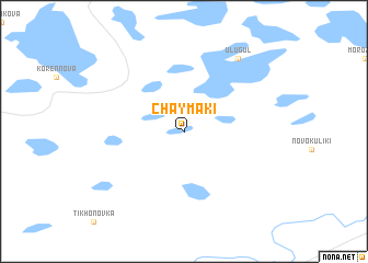 map of Chaymaki