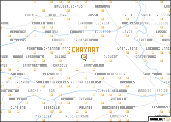 map of Chaynat