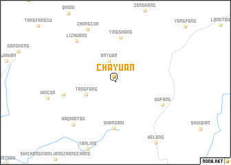 map of Chayuan