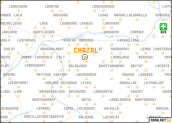 map of Chazal