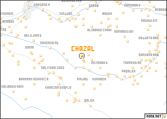 map of Chazāl