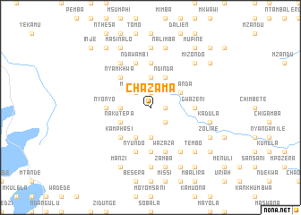 map of Chazama