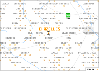 map of Chazelles